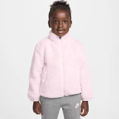 

Куртка Nike Toddler Faux Fur Jacket, цвет Pink Foam