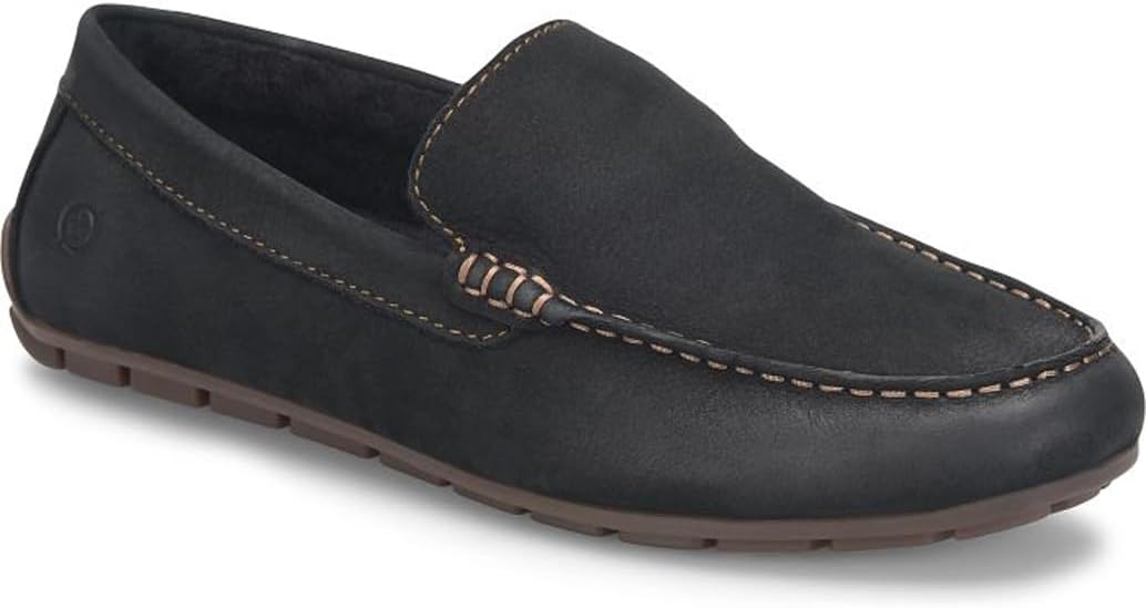 

Мужские мокасины BORN Allan из овчины для вождения, черный