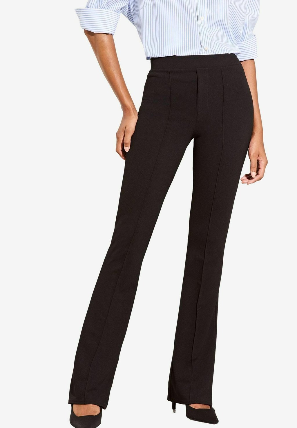 

Брюки HIGH WAISTED CONTOUR BOOTLEG FLARED Lipsy, черный