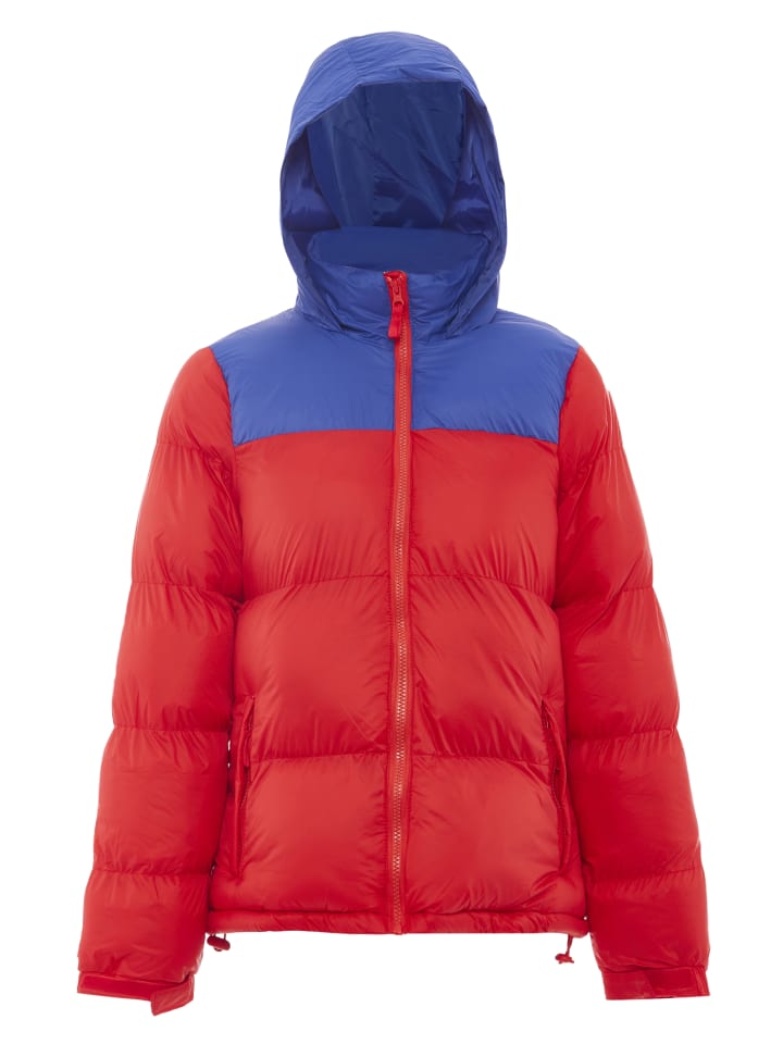 

Женская стеганая куртка кобальтово-красного цвета myMo