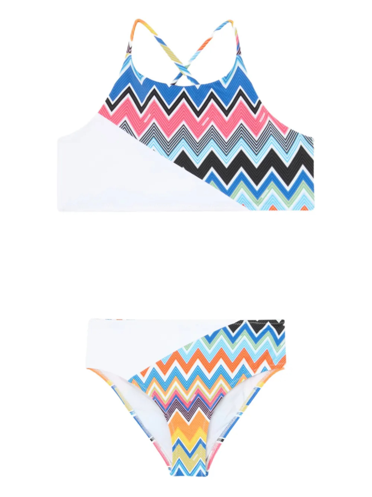 

Missoni бикини с узором зигзаг, синий