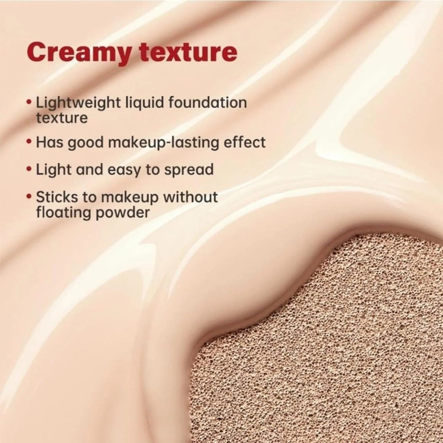 Тональная основа-кушон SPF40 PA++ Super Fit Air Cushion Foundation Generic, 23N — фото 2