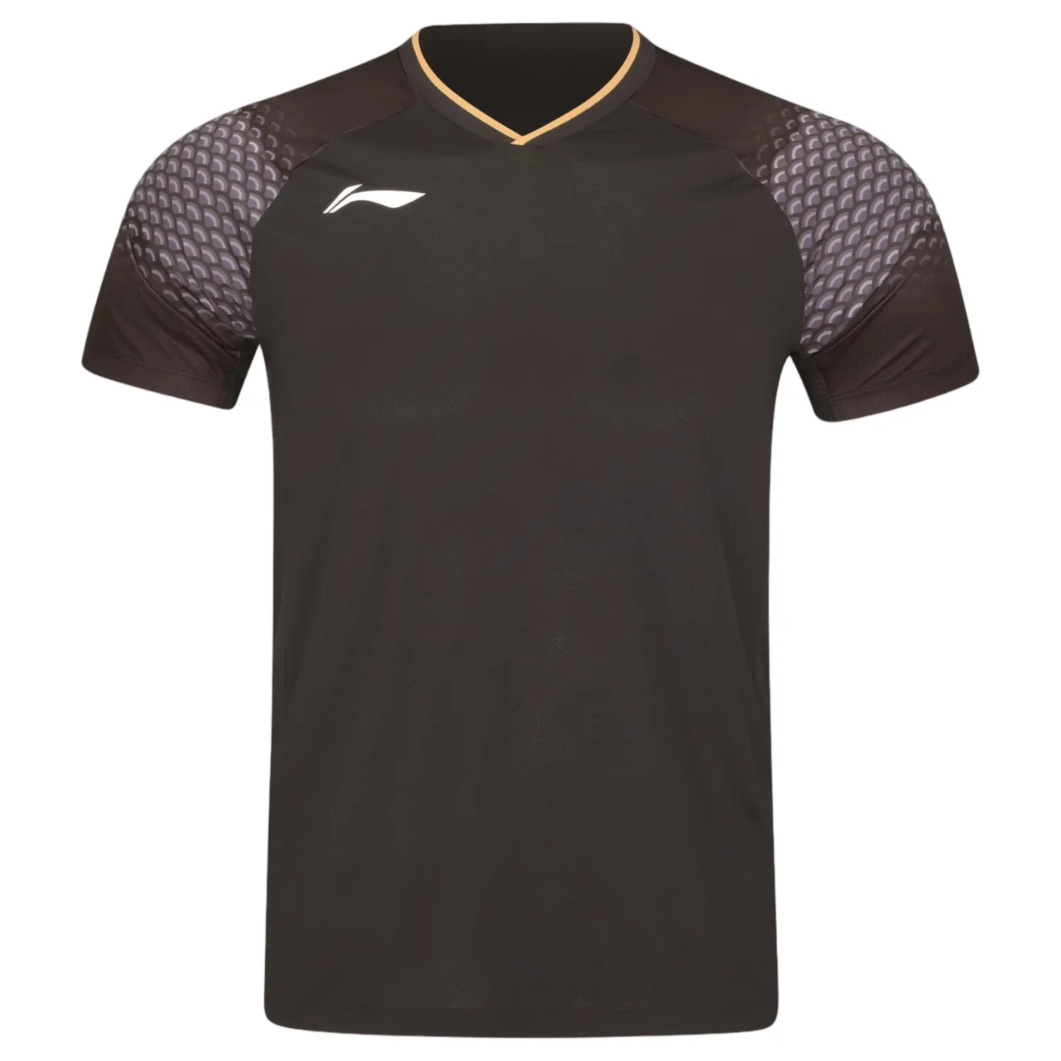 

Футболка для бадминтона унисекс LINING, черный