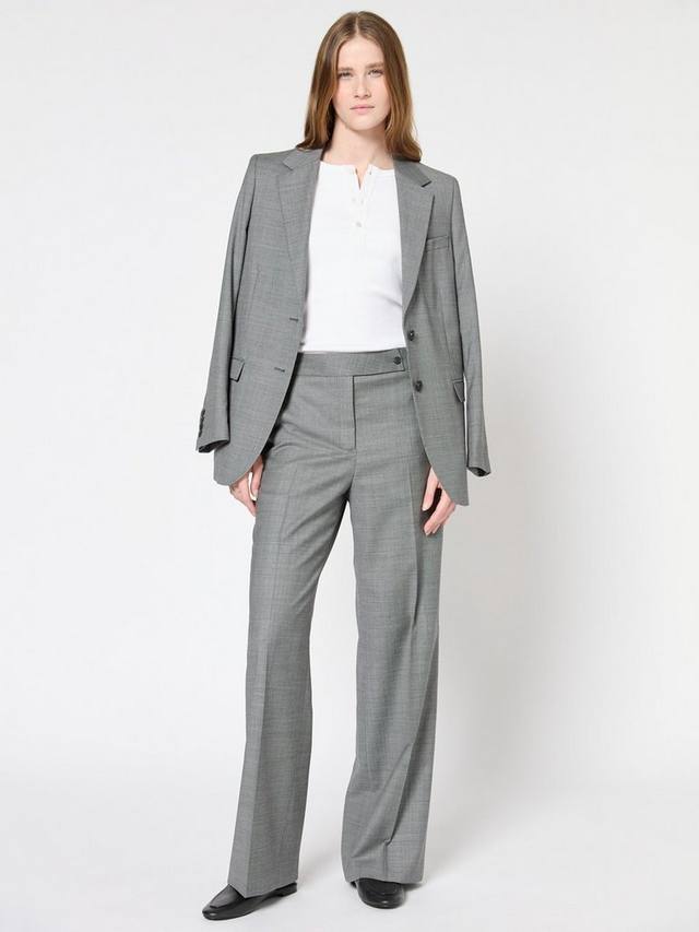 

Роскошные брюки из лиловой шерсти Gerard Darel, серый