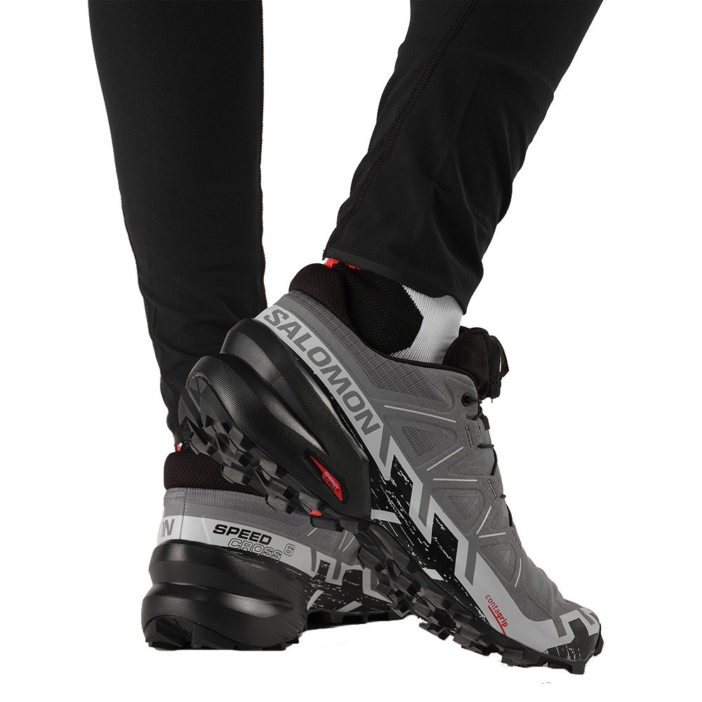 Кроссовки для трейлраннинга Salomon Speedcross 6 (мужские), Quiet Shade — фото 4