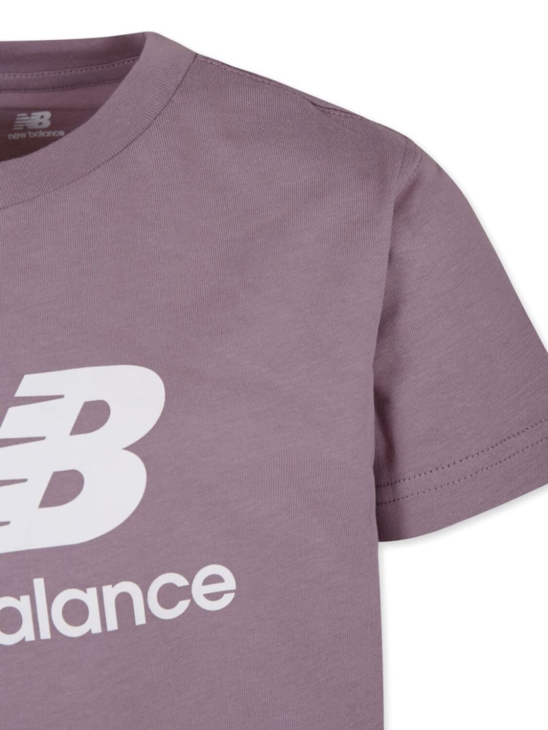 Футболка с логотипом New Balance Kids, фиолетовый — фото 3