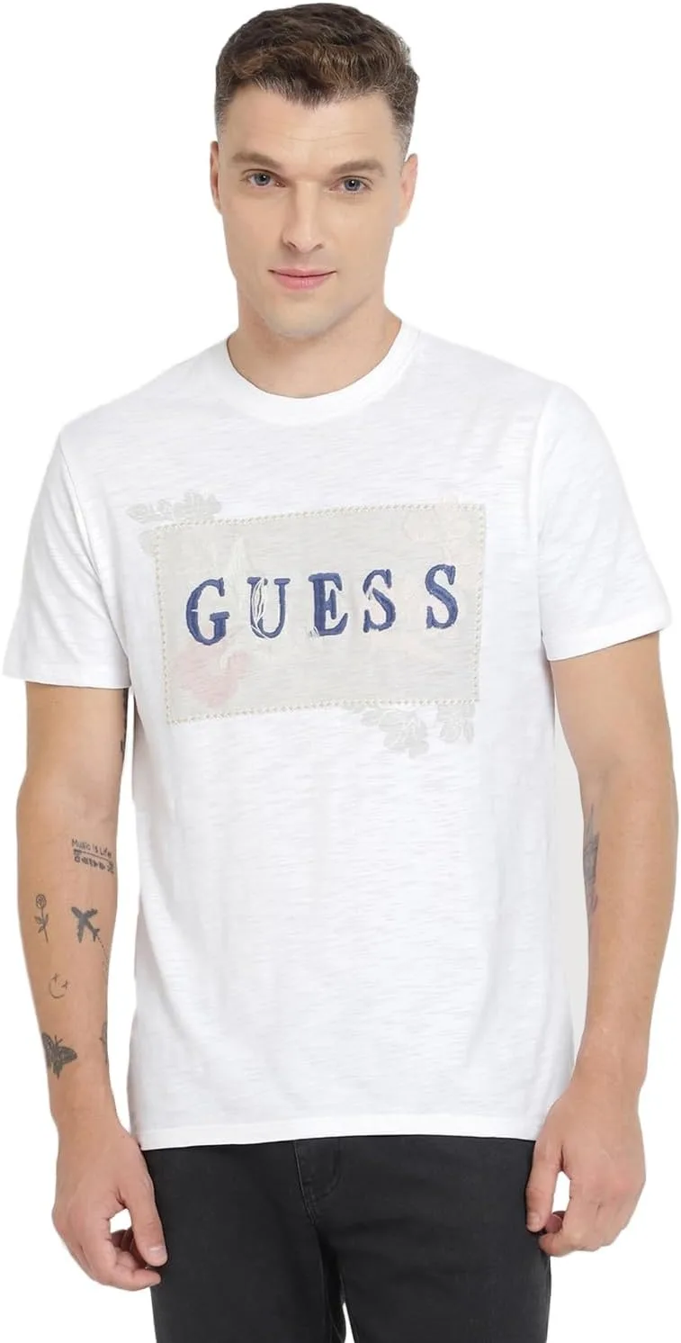 

GUESS Мужская футболка David с вышивкой