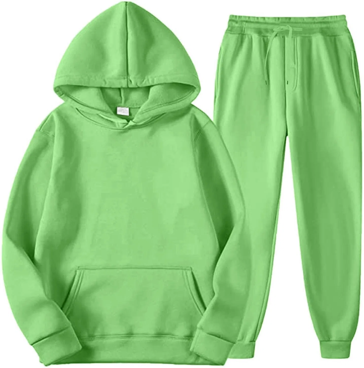 Детский спортивный костюм 2 предмета, худи и штаны, Generic, 1-green — фото 2