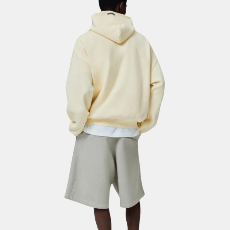 Худи с вышитым логотипом Fear Of God Essentials, garden желтый/garden желтый — фото 4