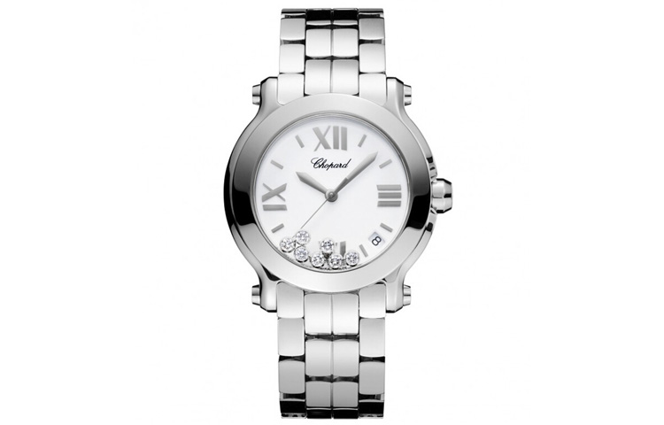

Chopard Часы Women's Watch, Silver White Watch Dial