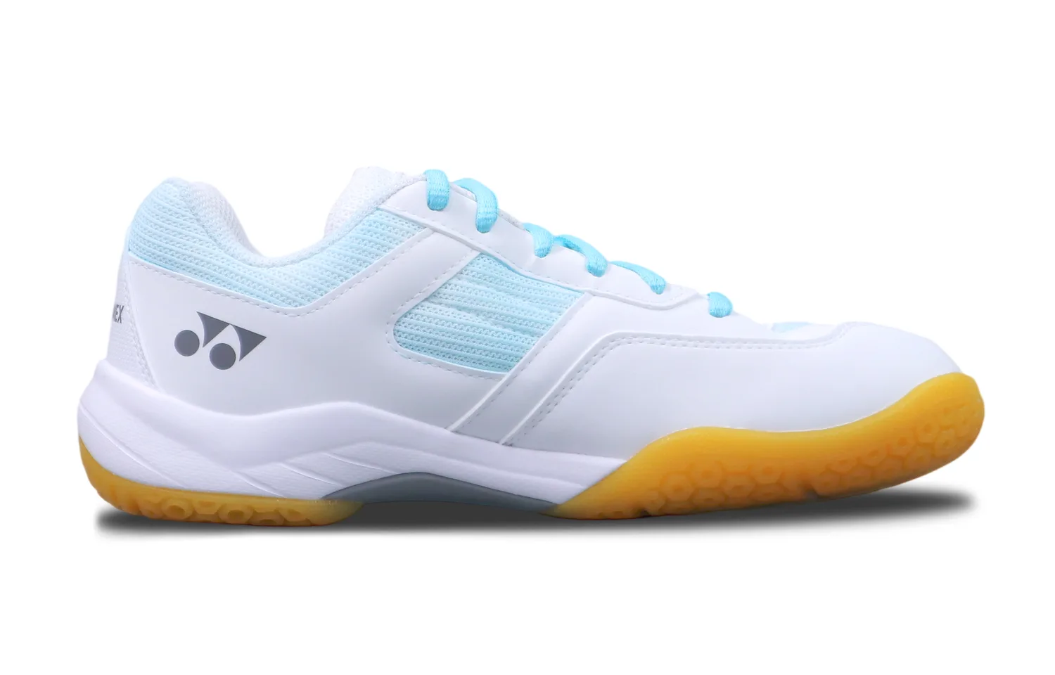YONEX Кроссовки для бадминтона Power Cushion с амортизацией и износостойкой подошвой, низкие, унисекс, светло-голубые — фото 4