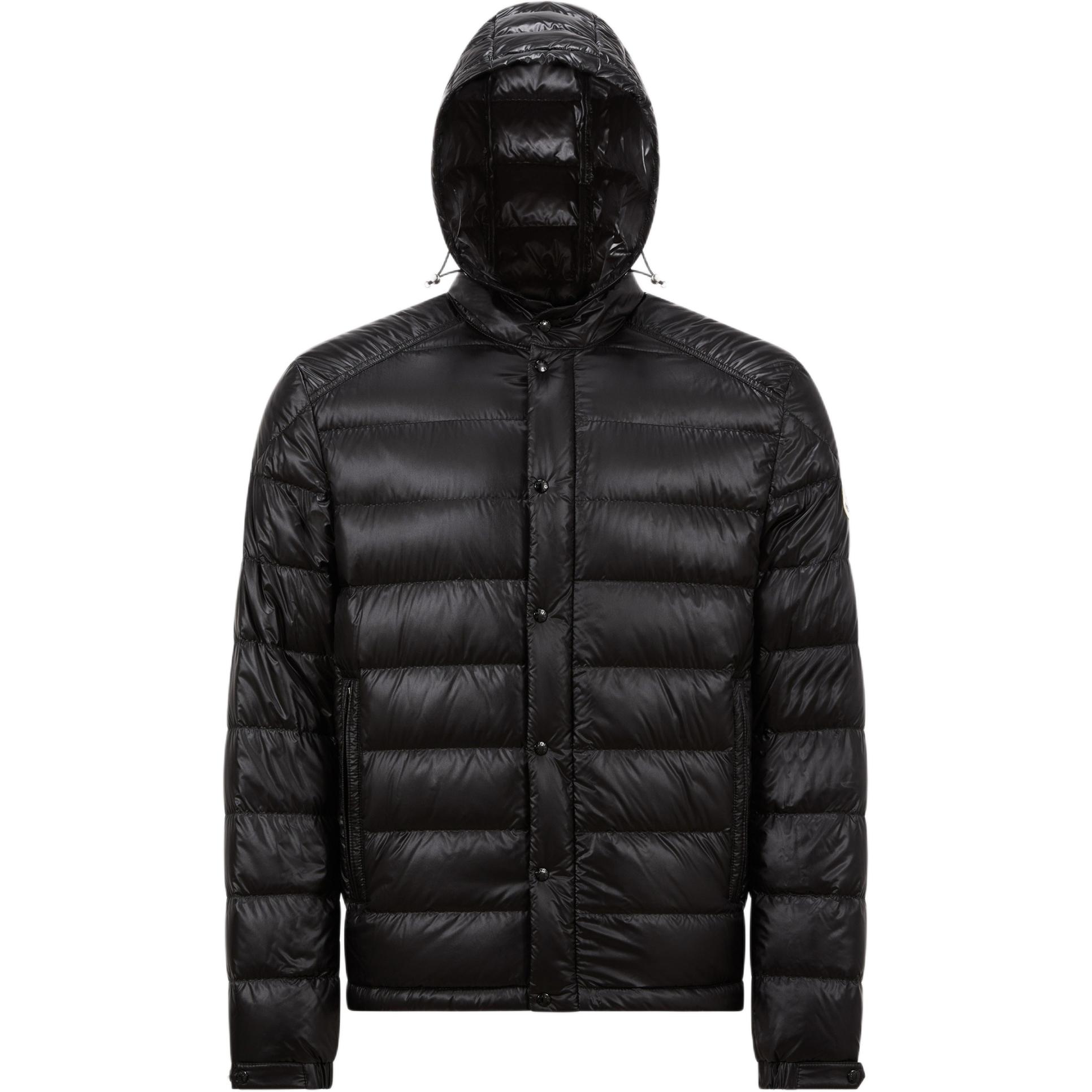 Moncler Куртка с логотипом и накладными карманами, Black — фото 3