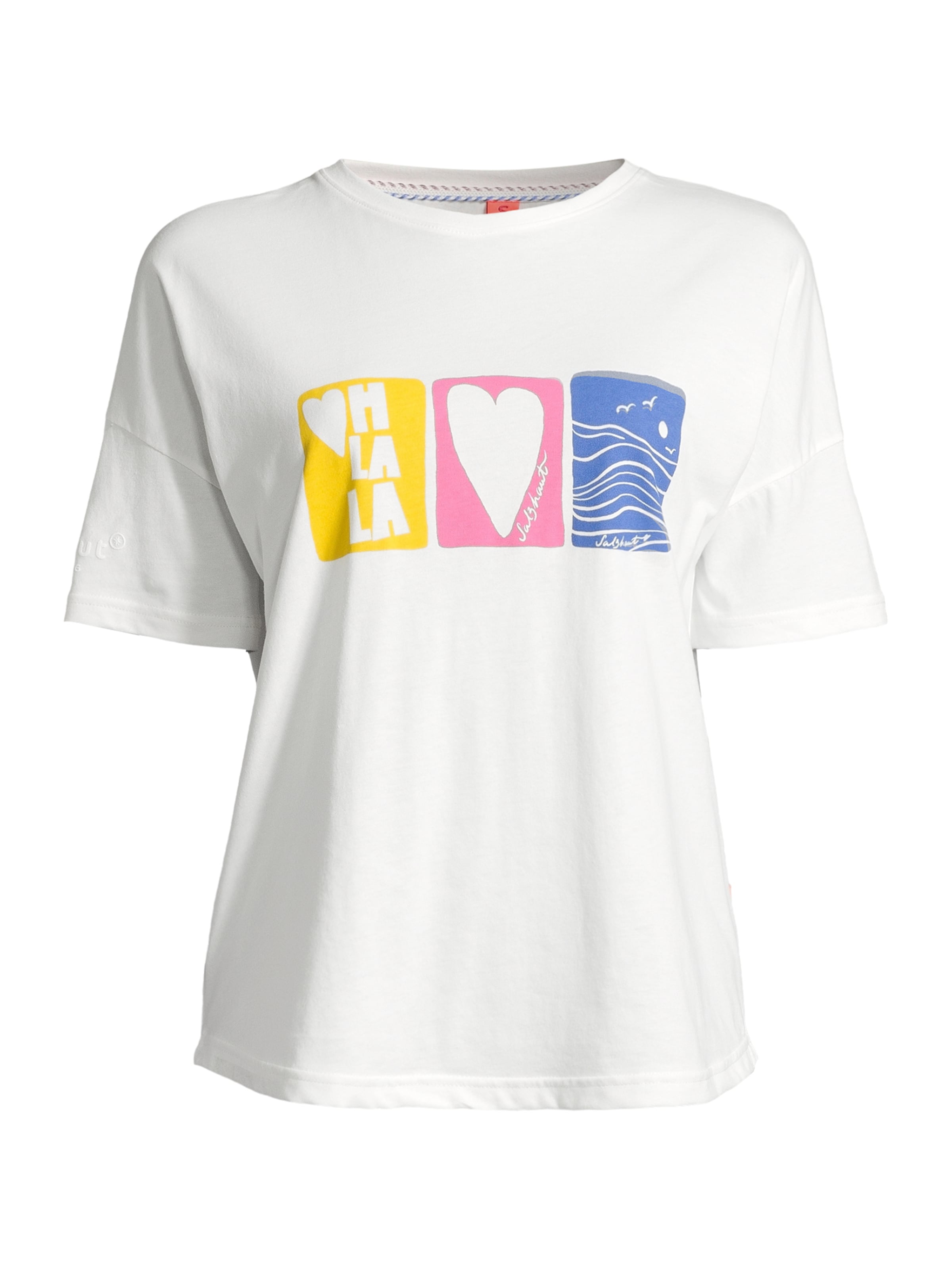 

Salzhaut Футболка 'Orslängs' в цвете Off White, Белый, Salzhaut Футболка 'Orslängs' в цвете Off White