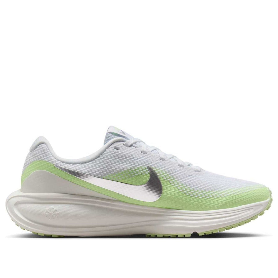 Кроссовки (WMNS) Nike Revolution 8 'White Metallic Silver Volt', белый — фото 2