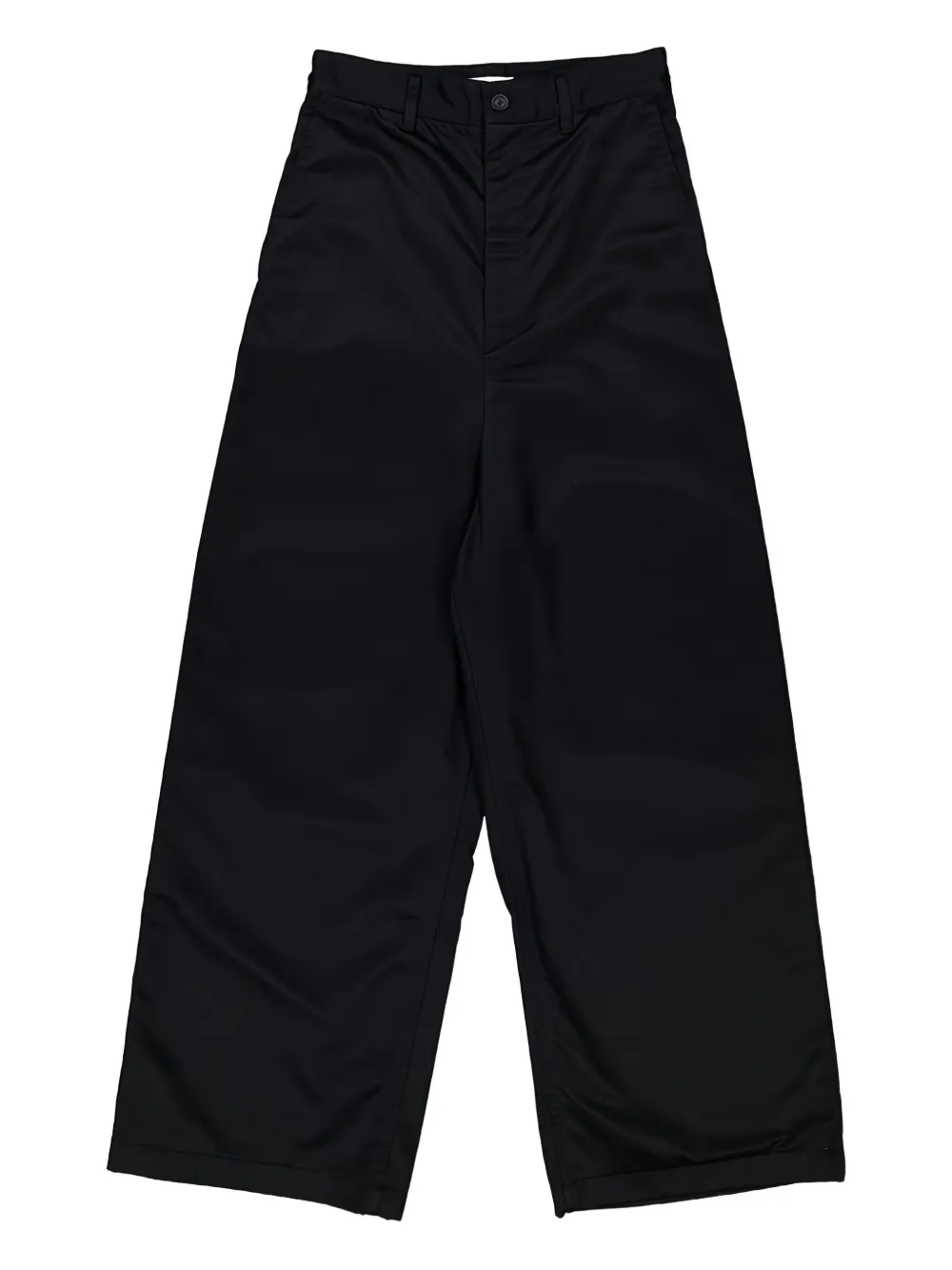 

Брюки с заниженной промежностью и широкими штанинами BALENCIAGA, черный