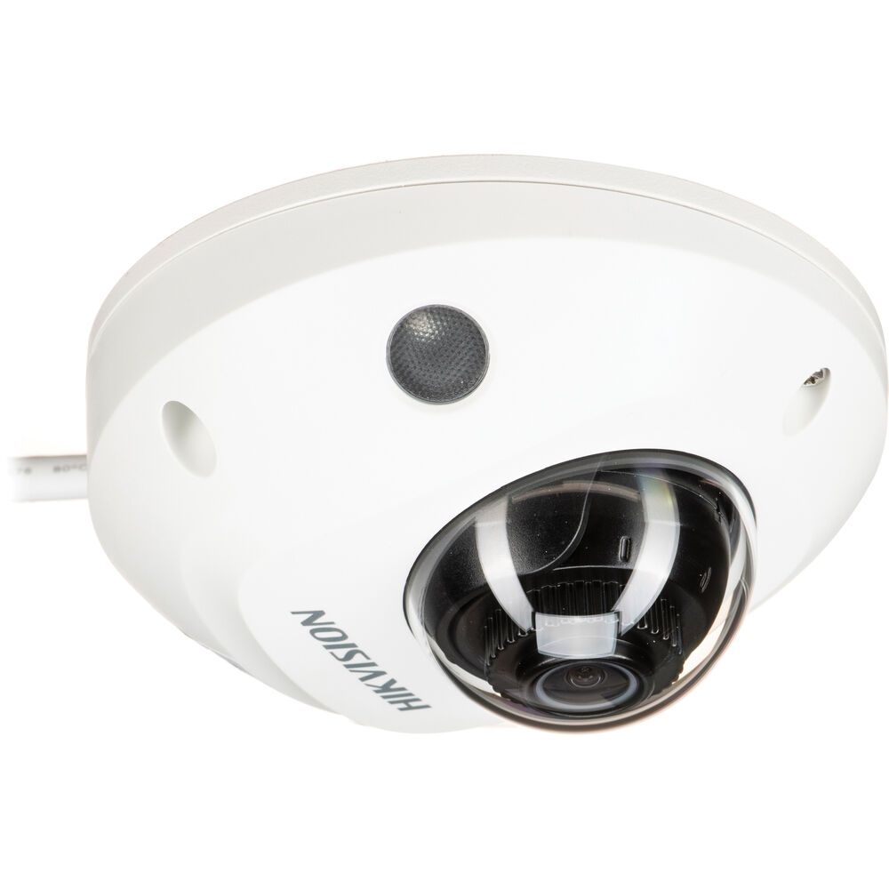 

Hikvision AcuSense DS-2CD2543G2-IWS 4-мегапиксельная уличная сетевая мини-купольная камера с Wi-Fi, ночным видением и объективом 2,8 мм (белая)