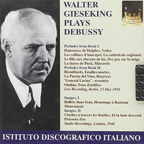 

CD диск Debussy / Gieseking: Preludes Images
