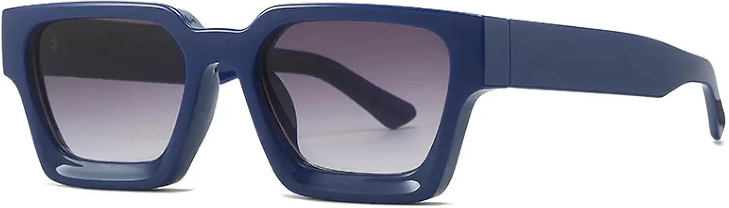 

Классические панк-солнцезащитные очки для женщин и мужчин, винтажные, с леопардовым принтом, для активного отдыха, защита от УФ-излучения UV400 VVTWSSW, C7blue-gray