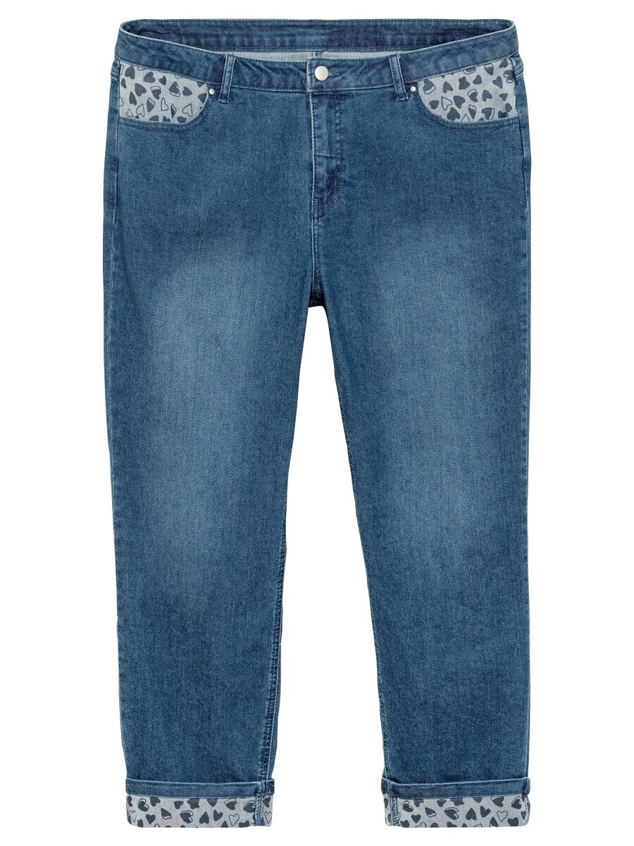 

Джинсы SHEEGO Regular Jeans, синий деним