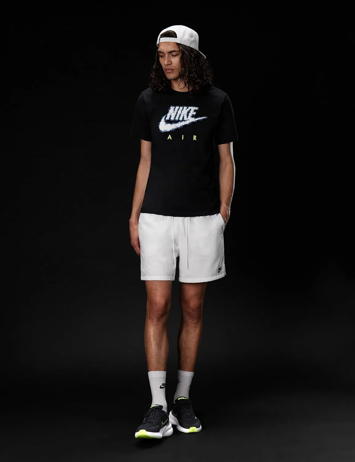 Мужские кроссовки Nike Uplift ScSneaker, Black Volt Glow Pure Platinum — фото 3