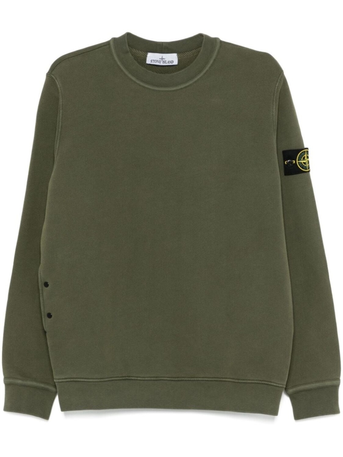 

Stone Island свитер с нашивкой Compass, зеленый