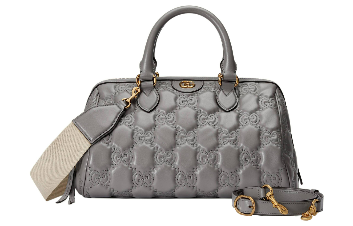 Женская стеганая сумка-кроссбоди из натуральной кожи GUCCI — фото 2