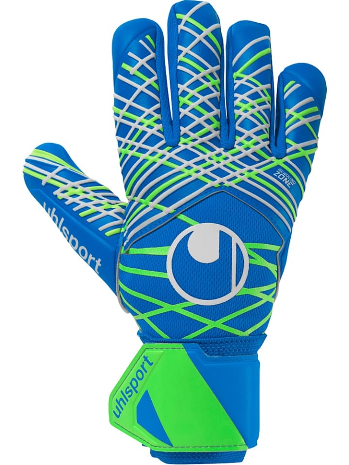 

Uhlsport Вратарские перчатки "Uhlsport Aquasoft Hn" синего цвета
