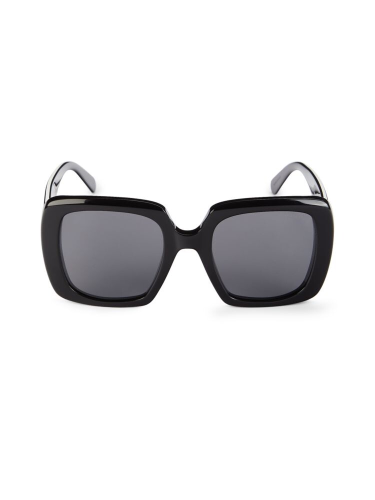 

Квадратные солнцезащитные очки 53MM Moncler, черный