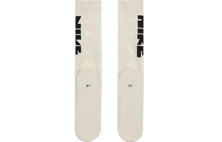 Носки Nike Everyday Essentials Crew Logo Jacquard Sports Socks One Pair Coconut Milk DQ0788-219, разноцветный — фото 4