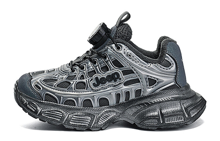

Кроссовки Jeep Kids Lifestyle Shoes Kids Low-top, черный/серебряный