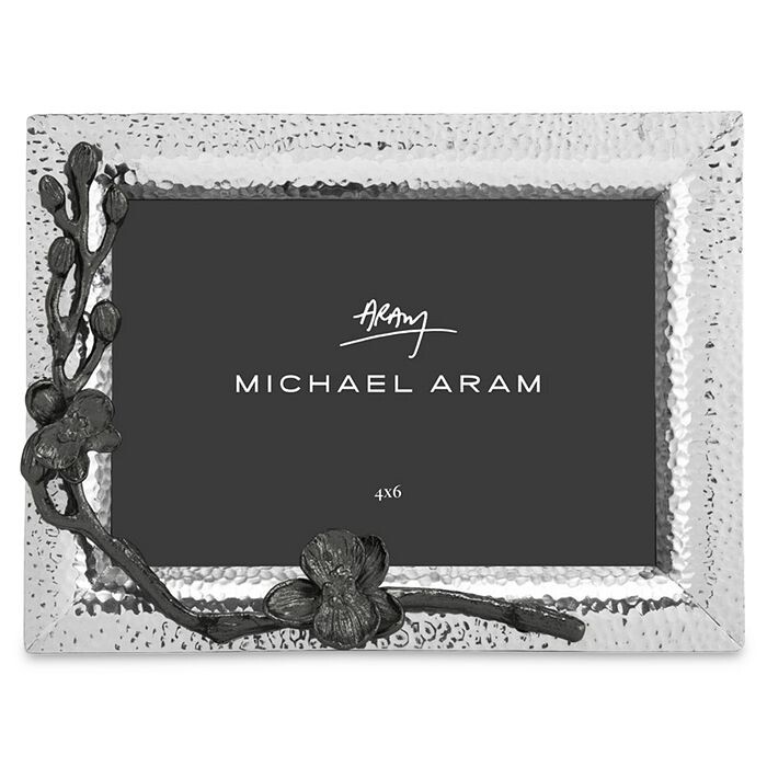 

Рамка Michael Aram Black Orchid, 4 x 6 дюймов, черный