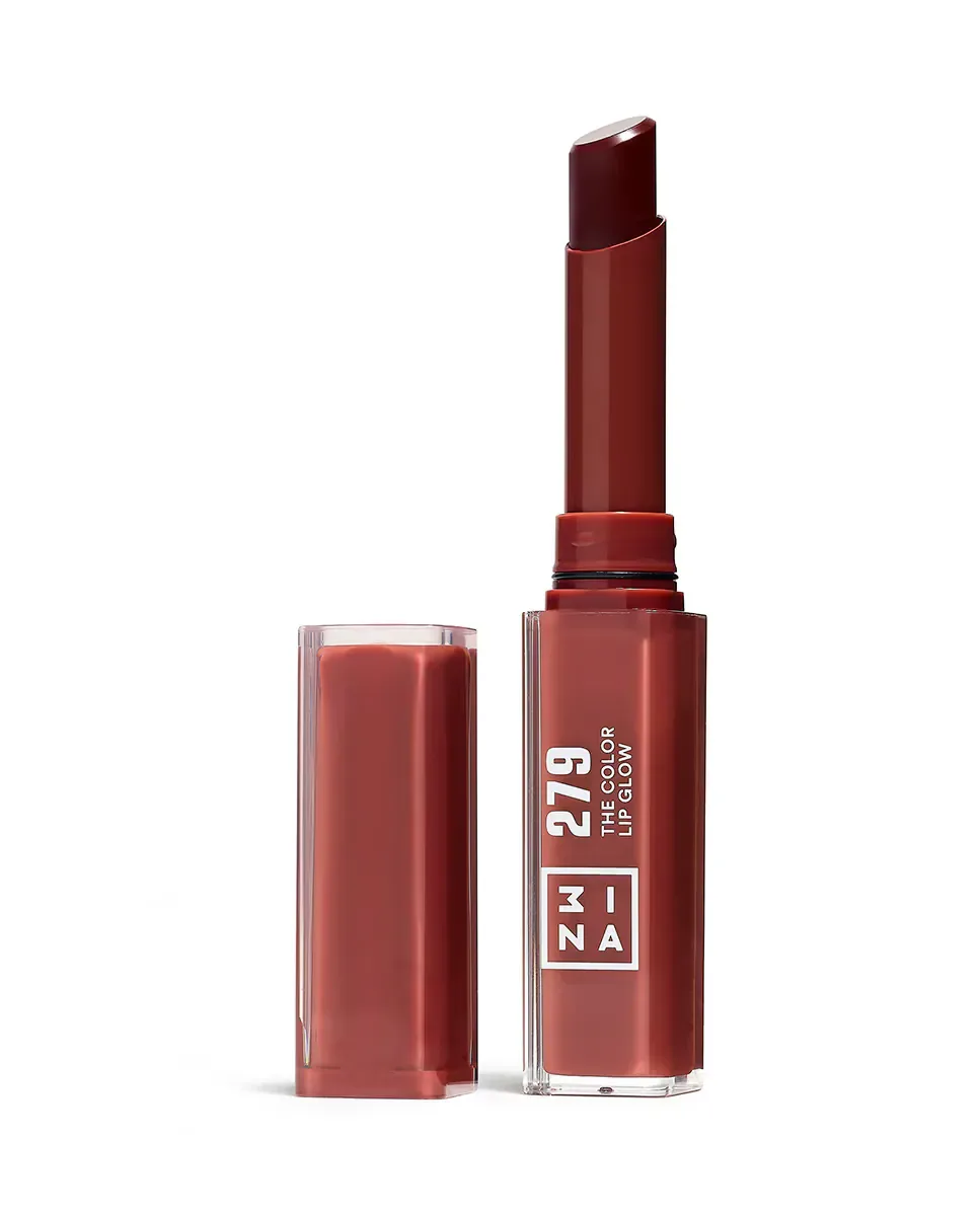 Увлажняющая помада цвета с сияющим финишем The Color Lip Glow 3Ina, 279