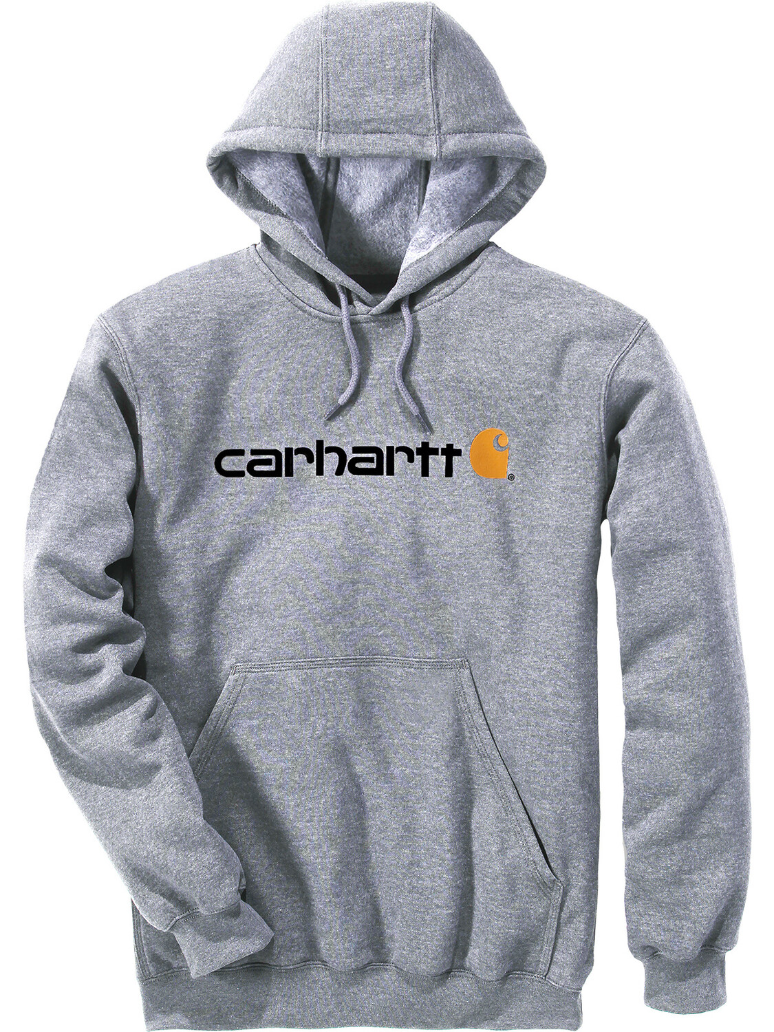 

Толстовка CARHARTT Logo, цвет heather grey