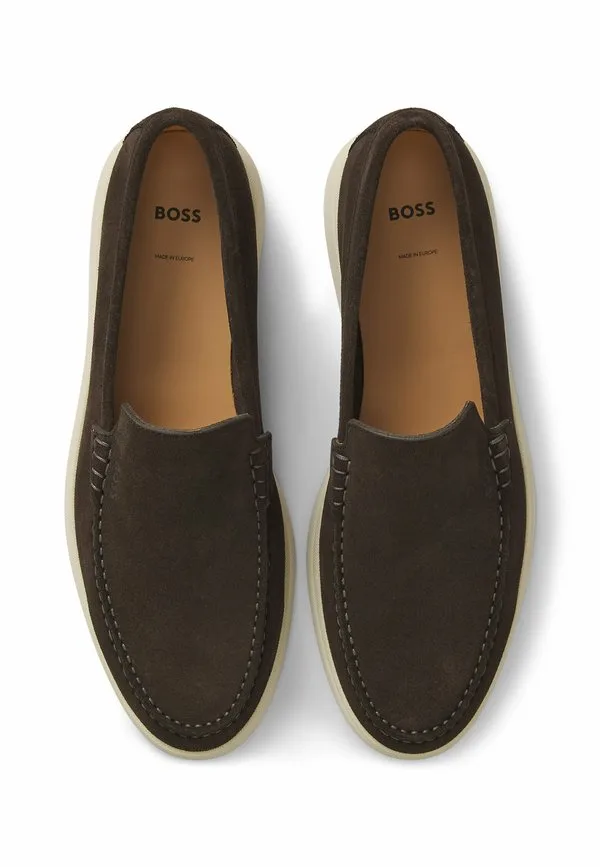 Слипоны sienne Boss, Dark Brown Two — фото 4