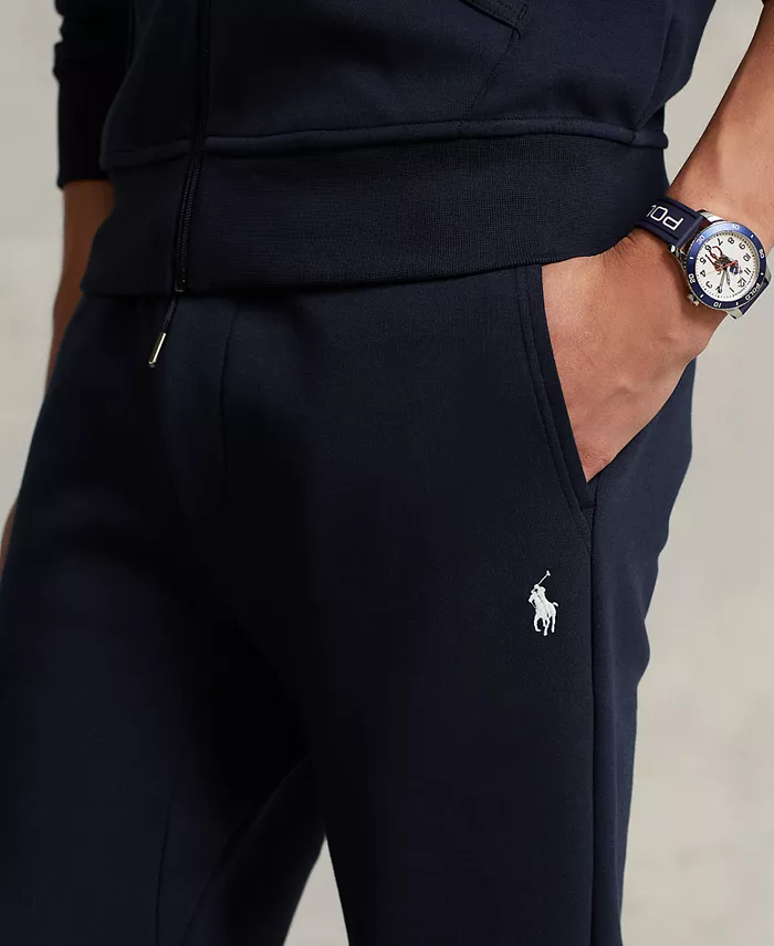 Мужские джоггеры из двойного трикотажа Polo Ralph Lauren, синий — фото 3