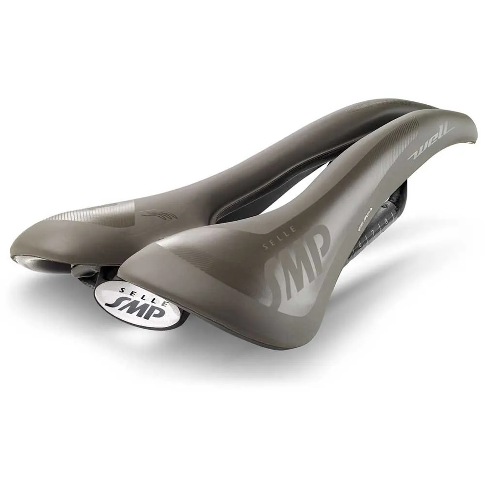 

Седло Selle SMP Well Gravel Carbon Rail, серебряный