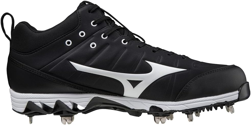 Бейсбольные кроссовки Mizuno Men's 9-Spike Ambition 2, белый — фото 3