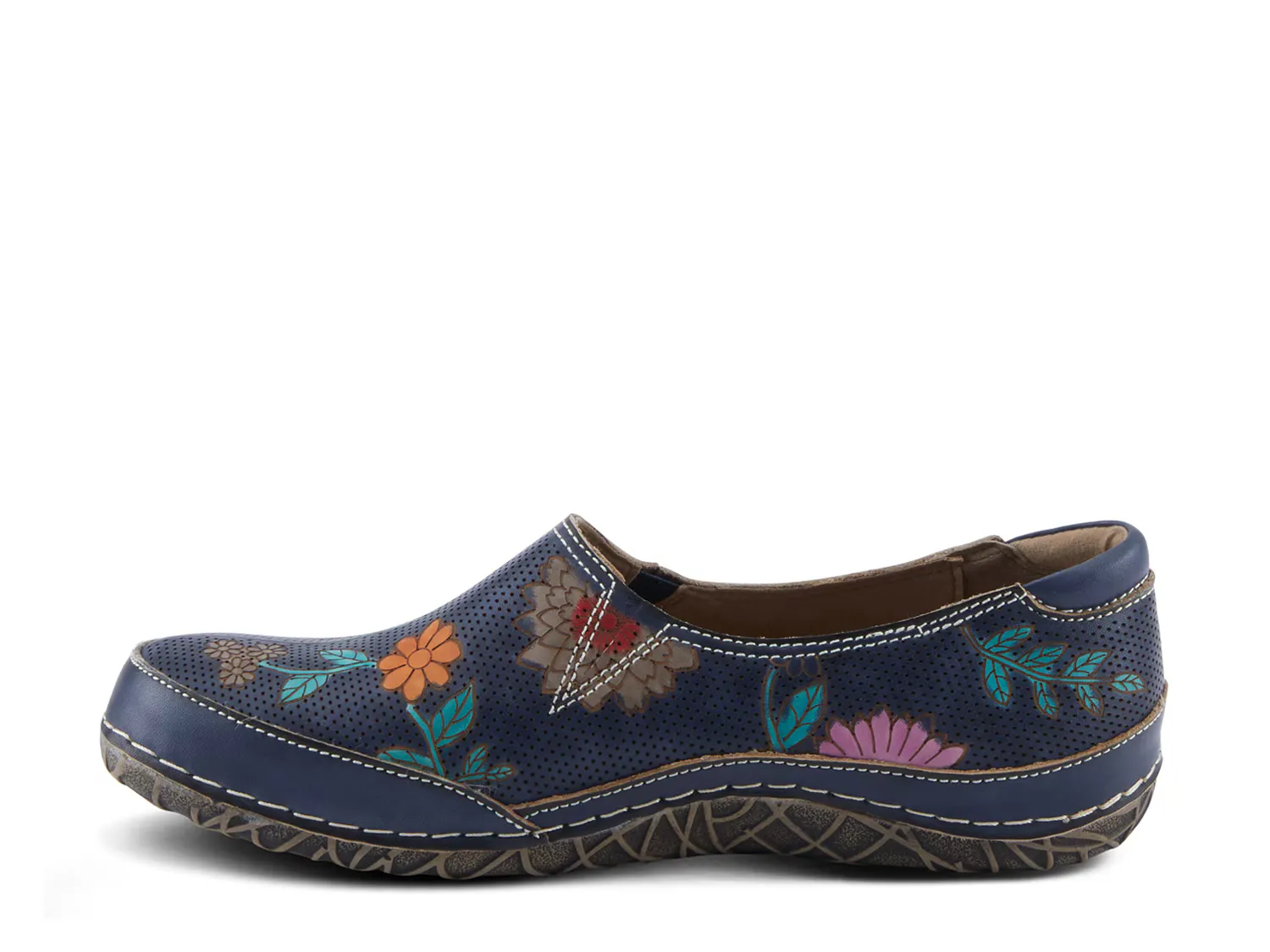 Слипоны Libora-Delite Slip-On L'Artiste By Spring Step, темно-синий/мультиколор — фото 2
