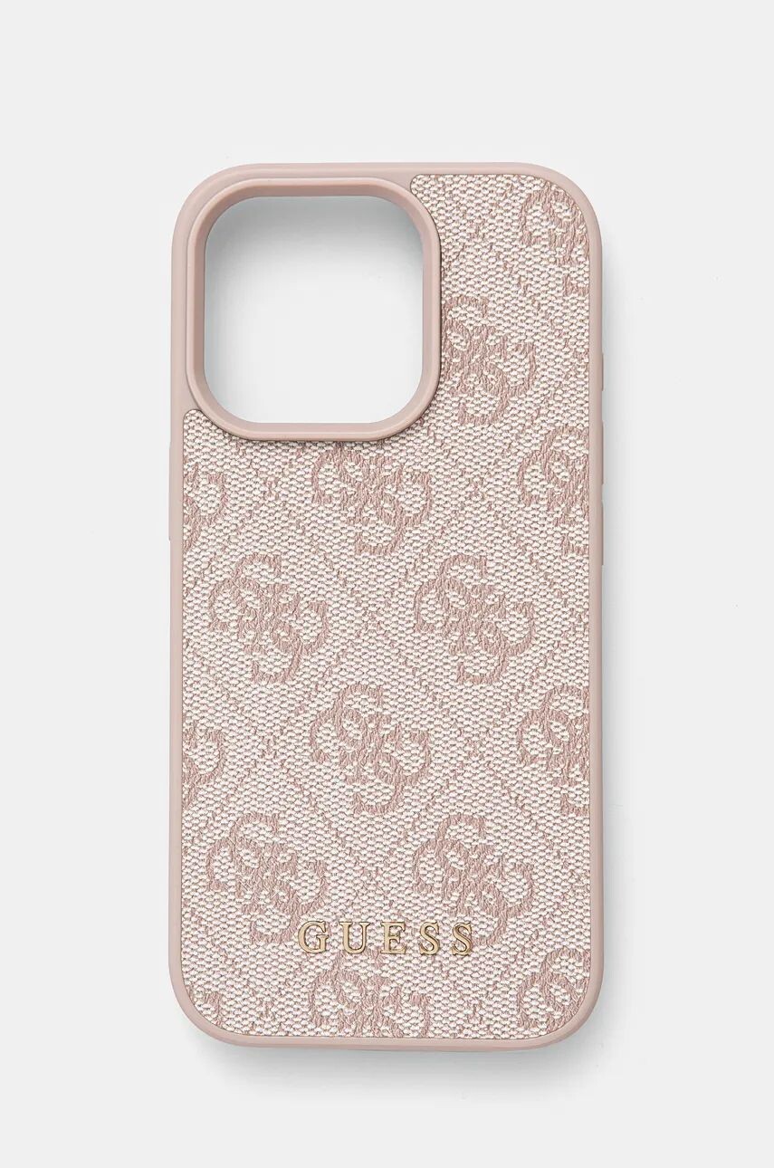 

Чехол Guess для телефона iPhone 16 Pro 6.3, розовый