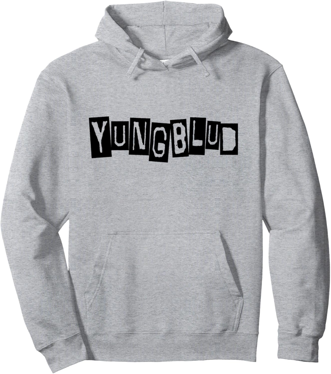 

Худи с официальным логотипом Yungblud, серая, Серый, Худи с официальным логотипом Yungblud, серая