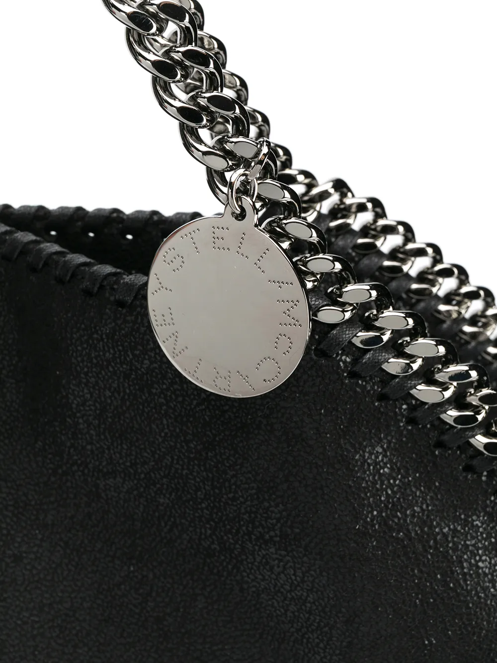 Объемная сумка на плечо Falabella STELLA MCCARTNEY, черный — фото 4