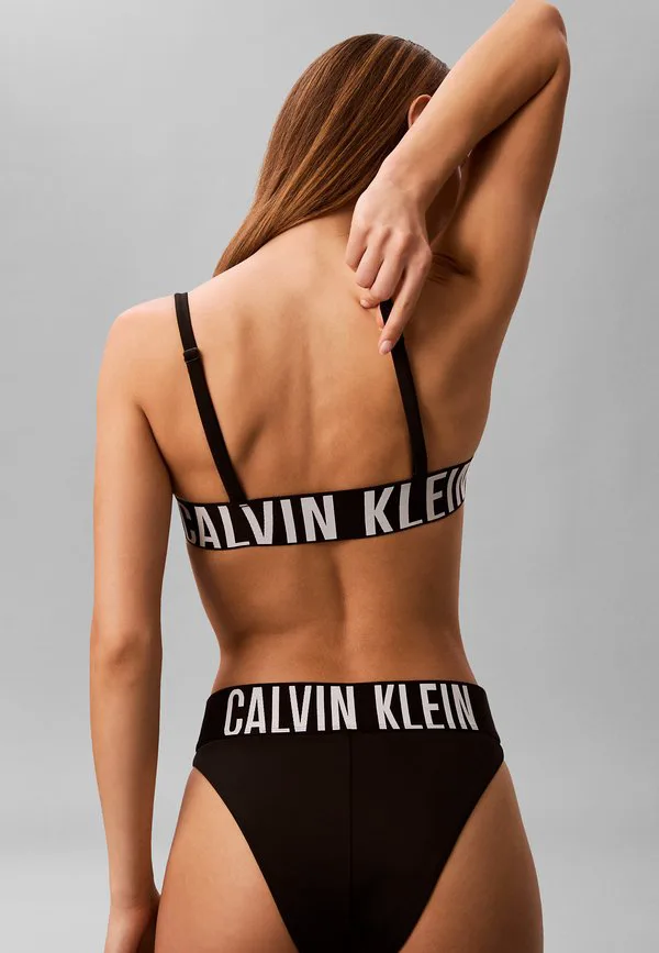 Бразильские бикини-трусики intense power Calvin Klein Swimwear, Black — фото 3