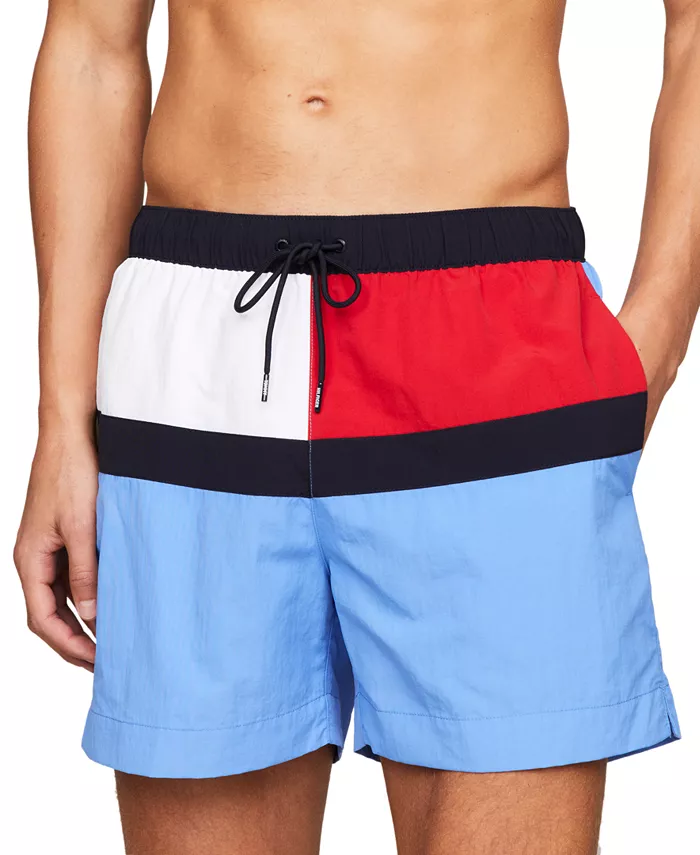 

Мужские плавки с длинными завязками Flag 7" Tommy Hilfiger, синий