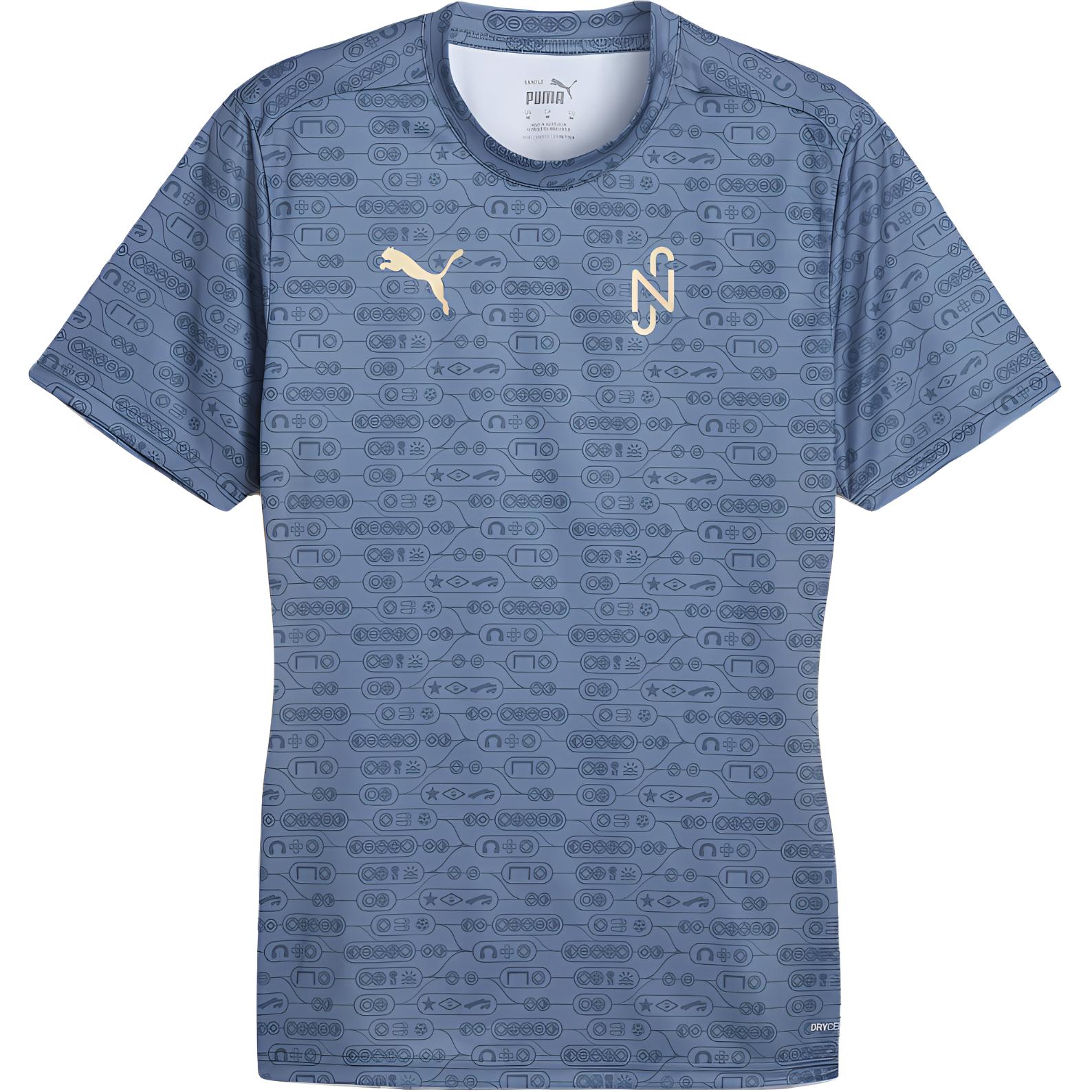 

PUMA Футболка Neymar Jr мужская horizon blue/baily yellow, Желтый, PUMA Футболка Neymar Jr мужская horizon blue/baily yellow