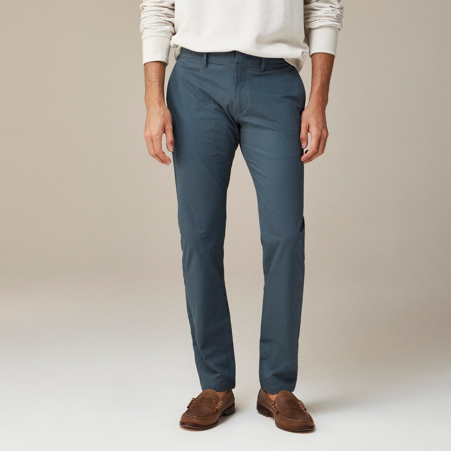 

484 облегающие технические брюки J.Crew, черный