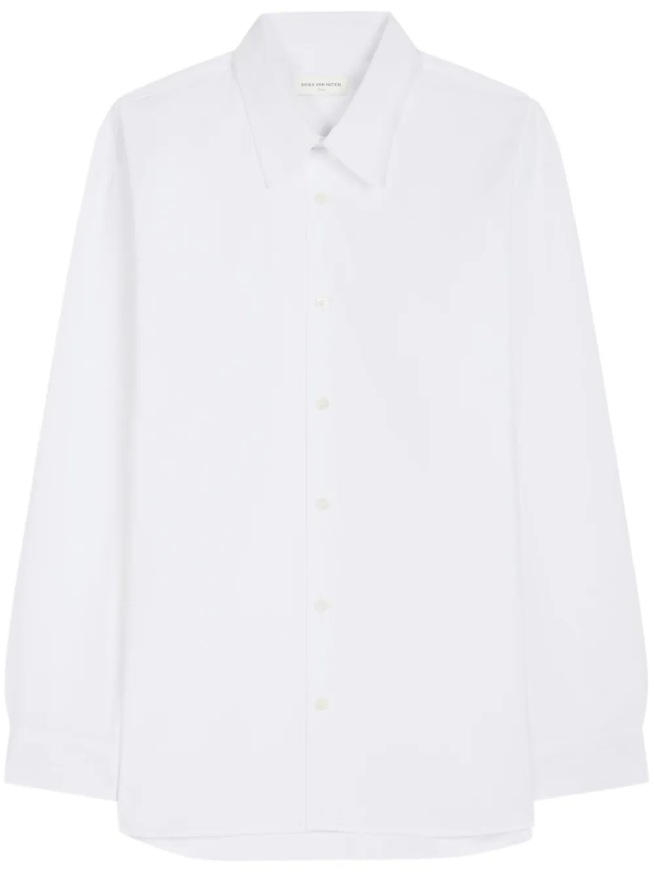 

DRIES VAN NOTEN рубашка на пуговицах, белый