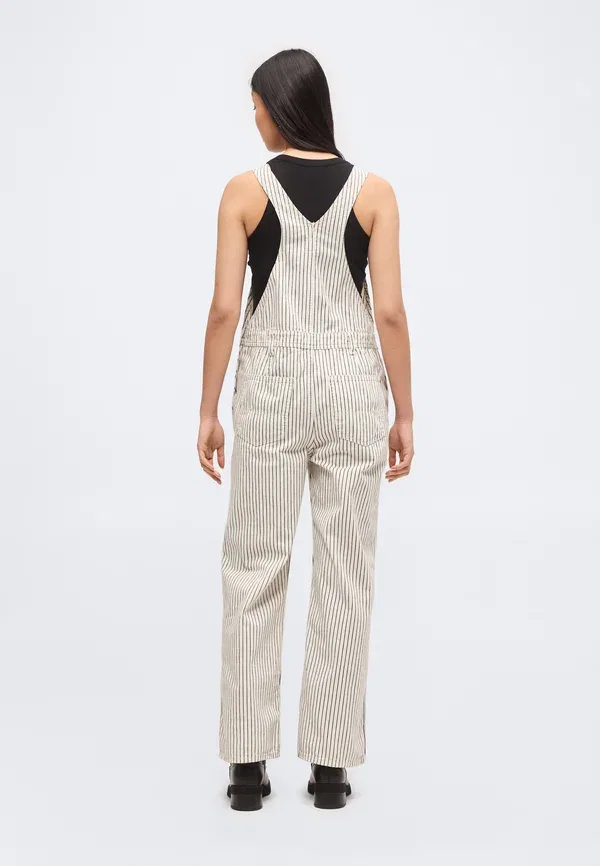 Комбинезон свободный Gap Teague Stripe Denim, темно-синий — фото 3