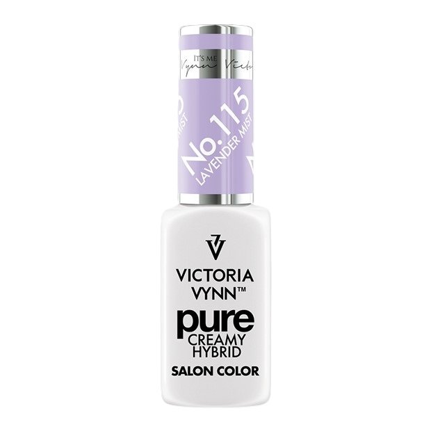 

Гибридный лак для ногтей Victoria Vynn Pure Creamy Hybrid 115 Lavender Mist, 8 мл