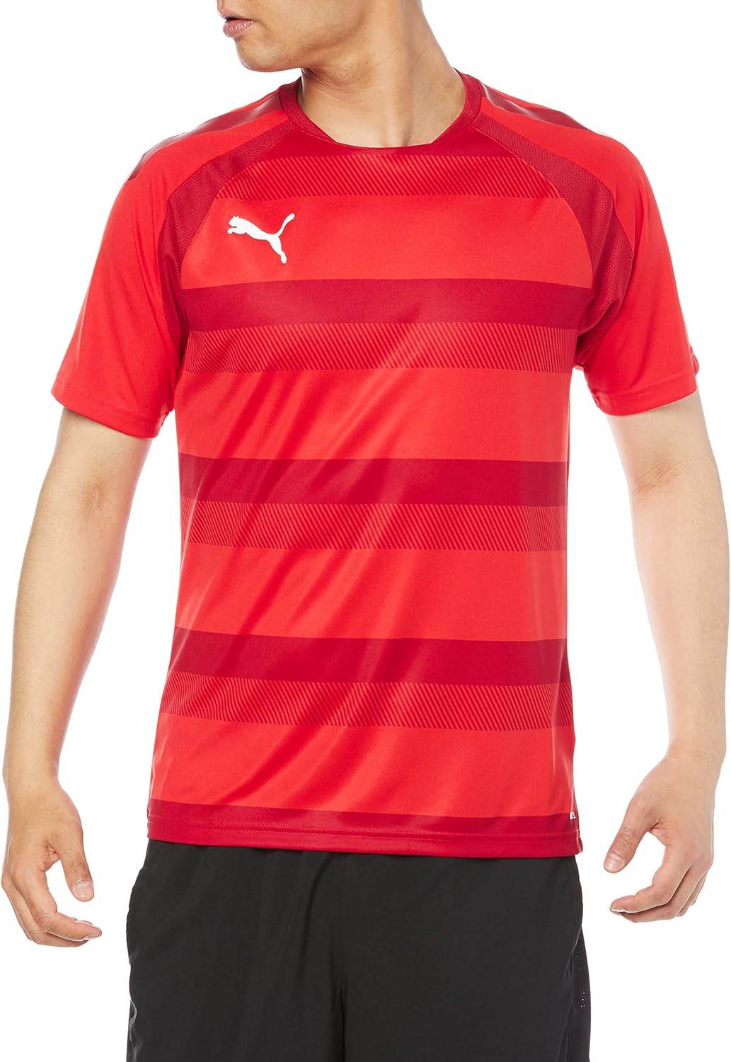 

Мужская футболка PUMA TEAMVISION для баскетбола, белый/красный