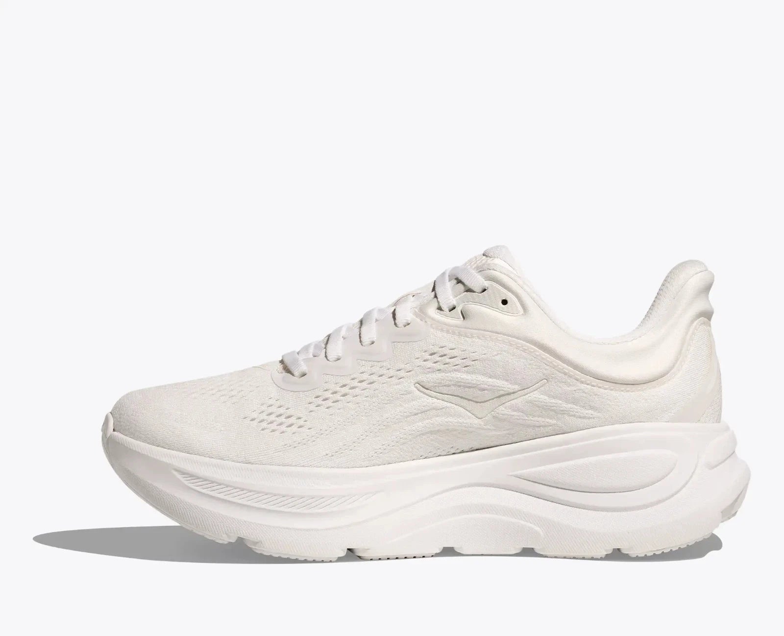 Кроссовки Hoka One One Rincon 4 1155130-BBLC, мужские, черные, со шнуровкой, для бега по шоссе Hoka, белый — фото 4